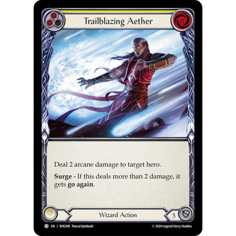 Trailblazing Aether (Yellow) [ROS208] (Rosetta)