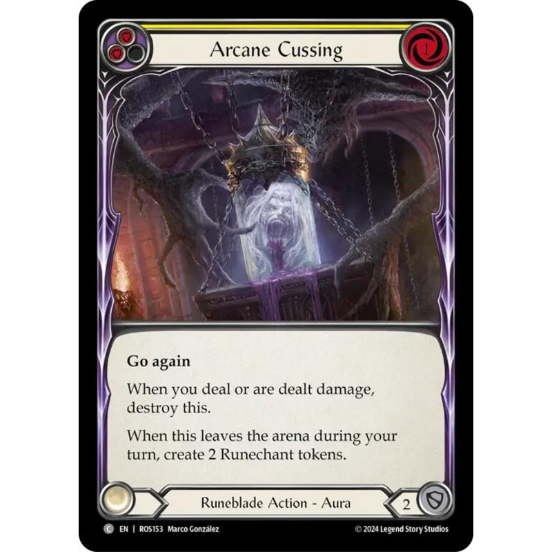 Arcane Cussing (Yellow) [ROS153] (Rosetta)