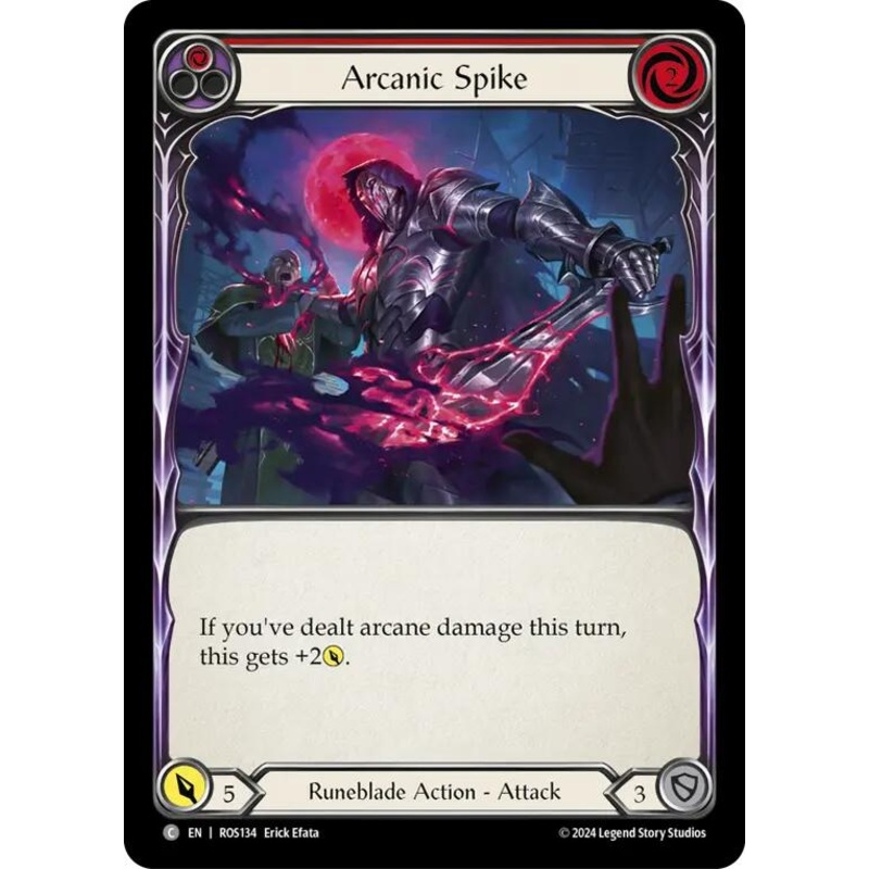 Arcanic Spike (Red) [ROS134] (Rosetta)