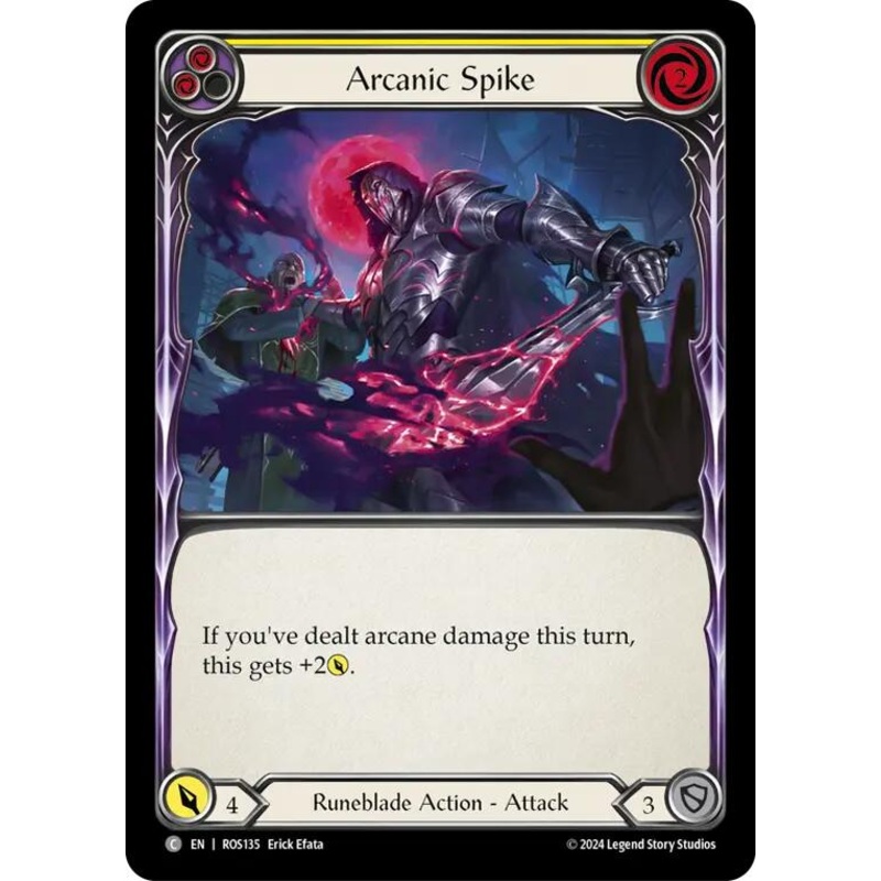 Arcanic Spike (Yellow) [ROS135] (Rosetta)