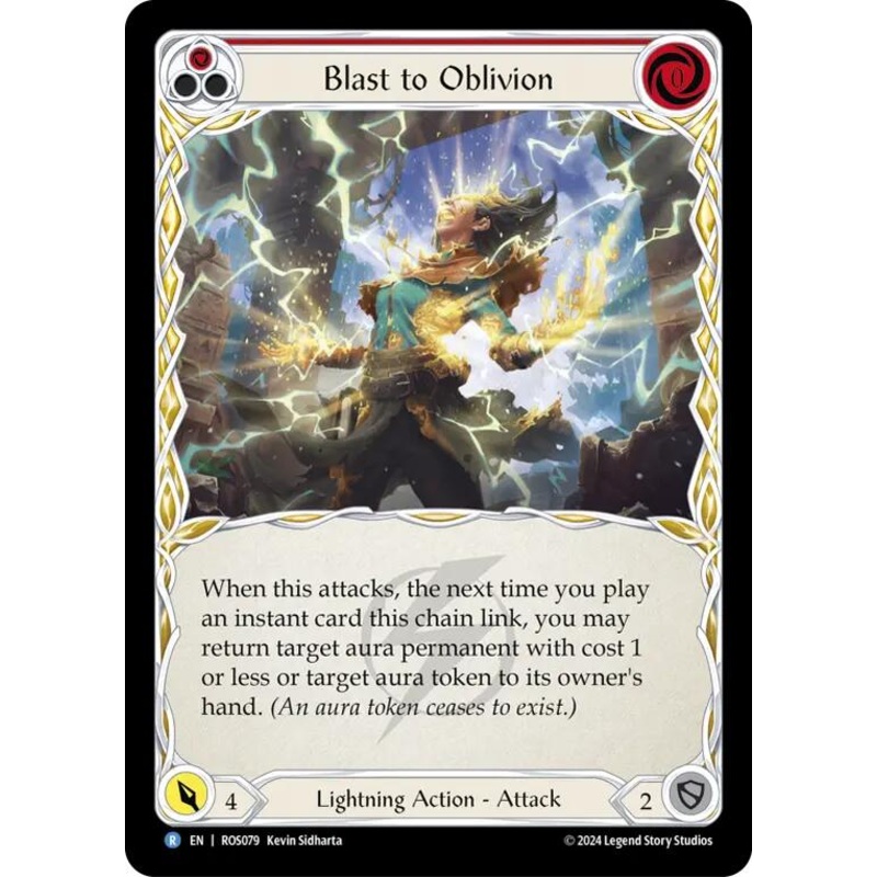 Blast to Oblivion (Red) [ROS079] (Rosetta)
