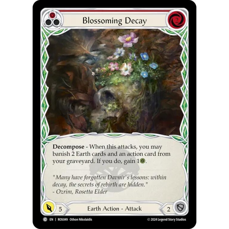 Blossoming Decay (Red) [ROS049] (Rosetta)