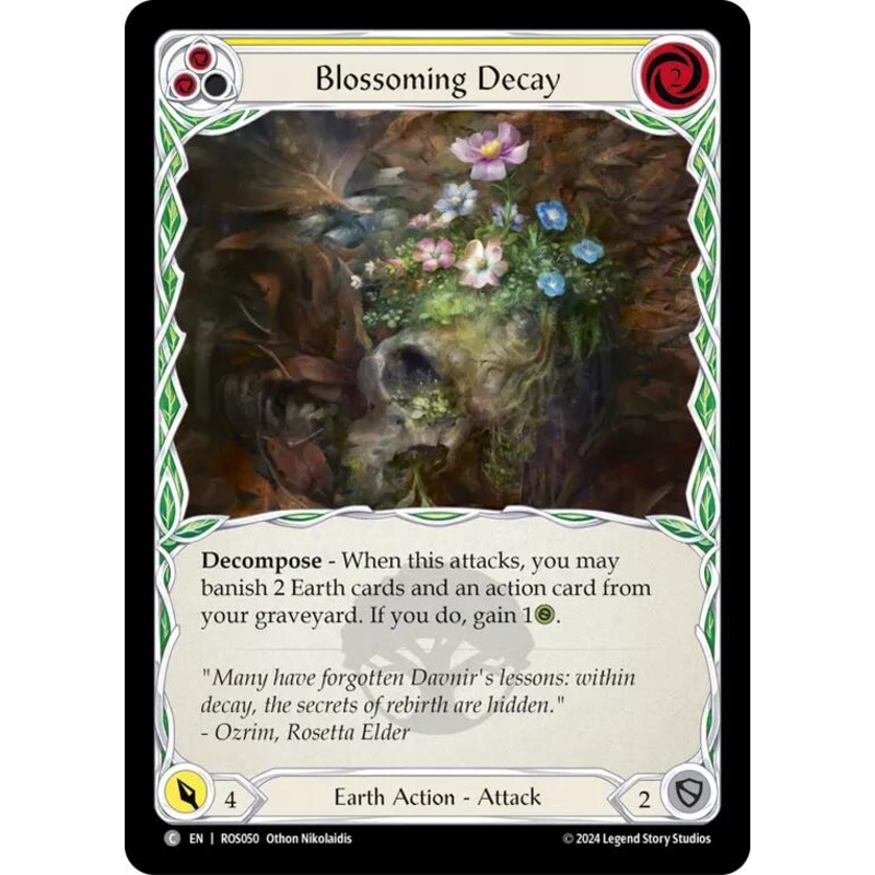 Blossoming Decay (Yellow) [ROS050] (Rosetta)
