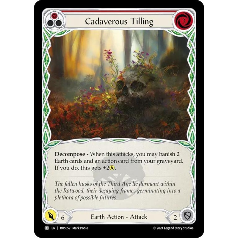 Cadaverous Tilling (Red) [ROS052] (Rosetta)
