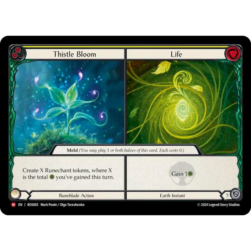 Thistle Bloom // Life [ROS005] (Rosetta)  Rainbow Foil