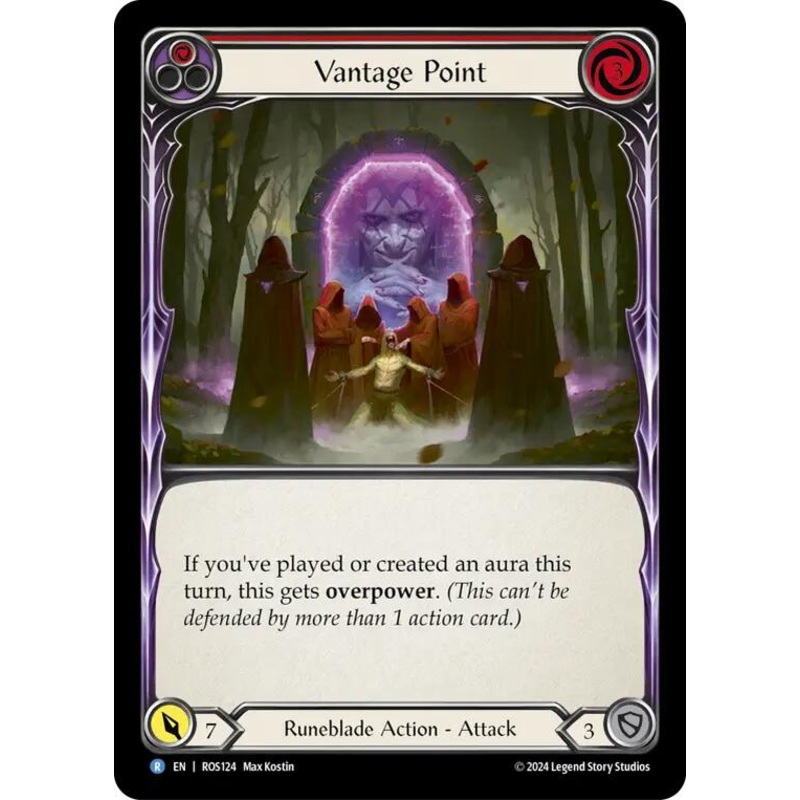 Vantage Point (Red) [ROS124] (Rosetta)  Rainbow Foil