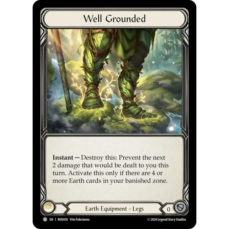 Well Grounded [ROS030] (Rosetta)  Cold Foil