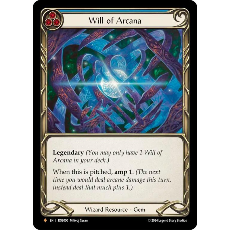 Will of Arcana [ROS000] (Rosetta)  Rainbow Foil