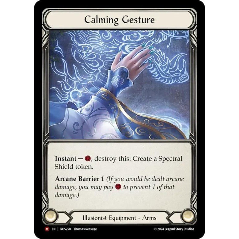 Calming Gesture [ROS250] (Rosetta)  Cold Foil