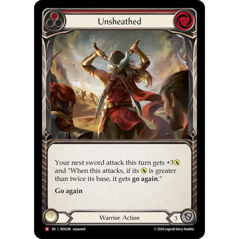 Unsheathed [ROS248] (Rosetta)  Rainbow Foil
