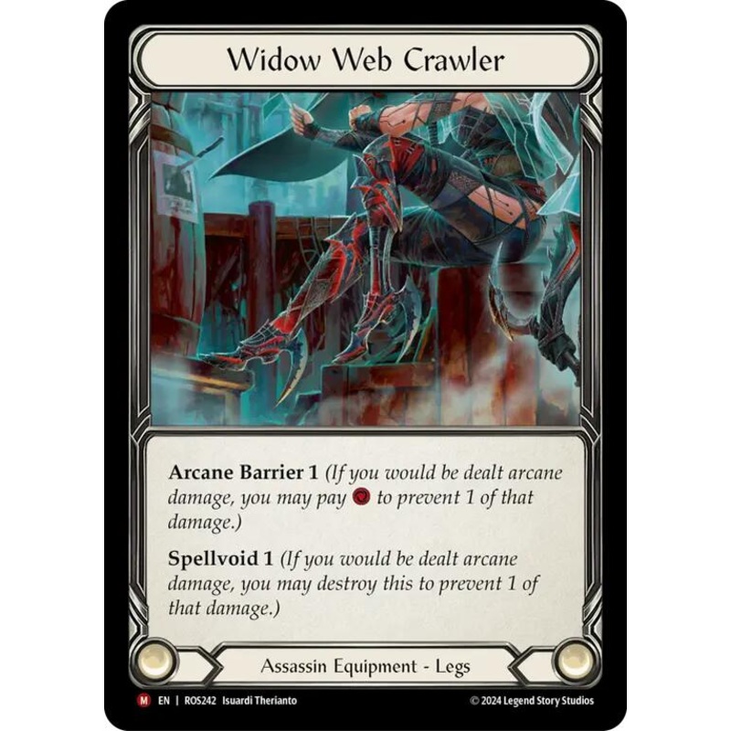 Widow Web Crawler [ROS242] (Rosetta)  Cold Foil