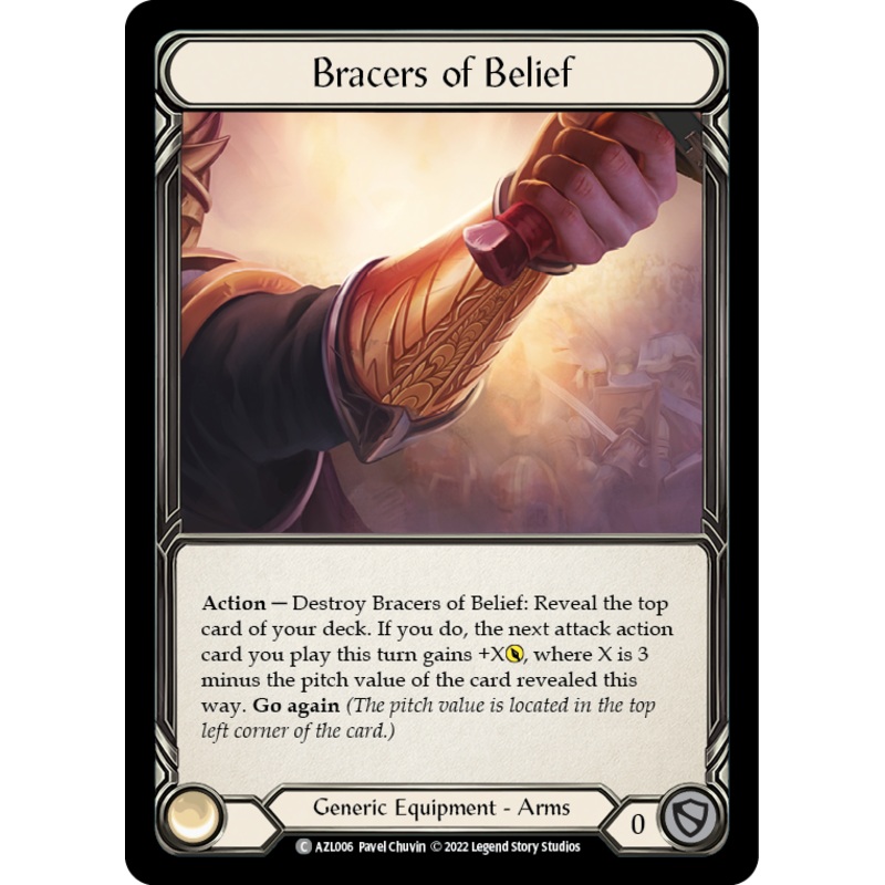 Bracers of Belief [AZL006] (Outsiders Azalea Blitz Deck)