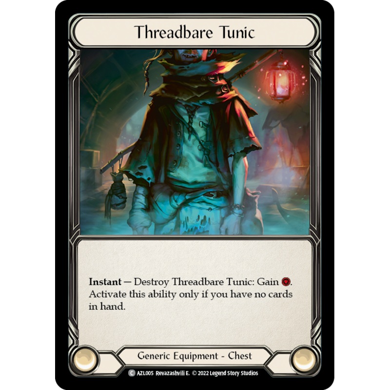 Threadbare Tunic [AZL005] (Outsiders Azalea Blitz Deck)