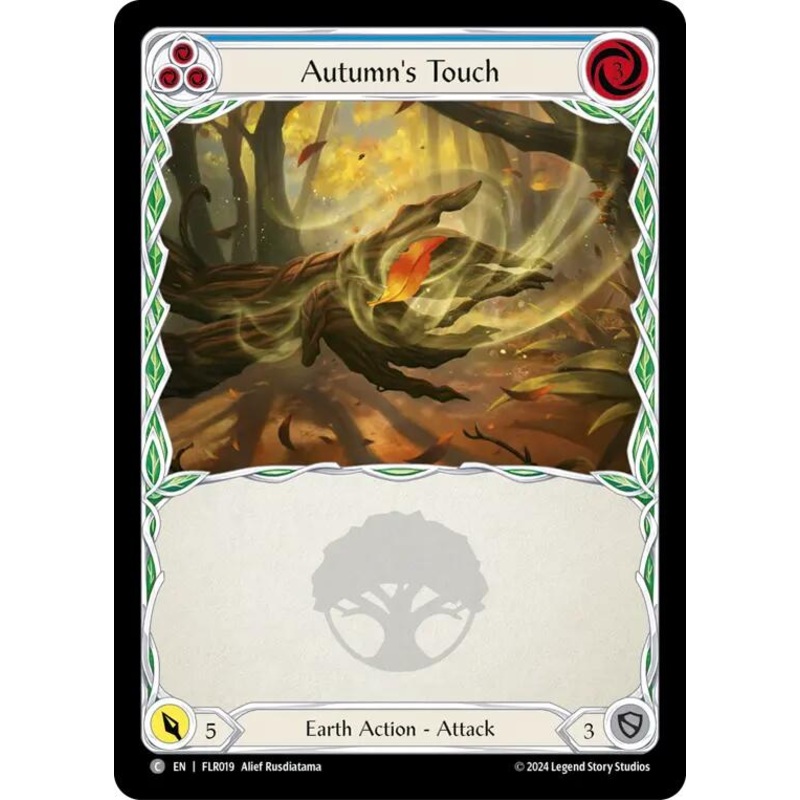 Autumn’s Touch (Blue) [FLR019] (Rosetta Florian Blitz Deck)