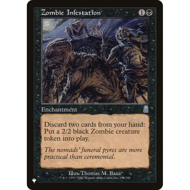Zombie Infestation [The List]|Near Mint|Lightly Played|Moderately Played|Heavily Played|Damaged