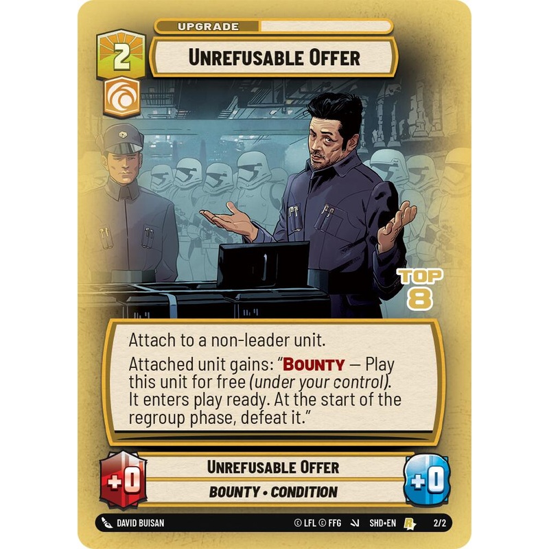 Unrefusable Offer (2/2) (Top 8) (2/2) [Store Showdown Promos]