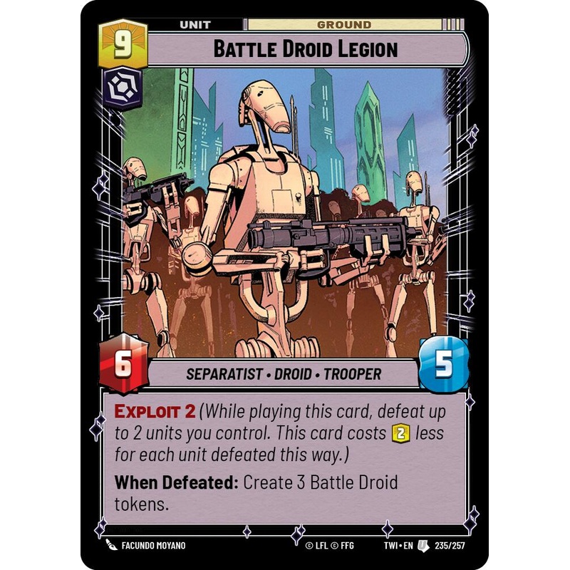 Battle Droid Legion (235/257) (235/257) [Twilight of the Republic]