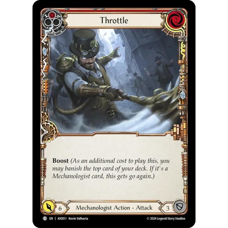 Throttle (Red) [AIO011] (Armory Deck: Dash)