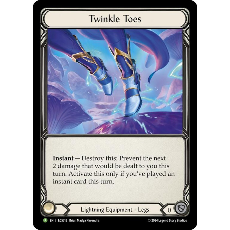 Twinkle Toes [LGS315] (Promo)  Rainbow Foil