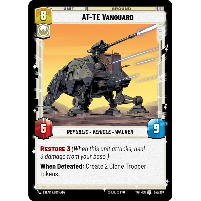 AT-TE Vanguard (247/257) (247/257) [Twilight of the Republic]
