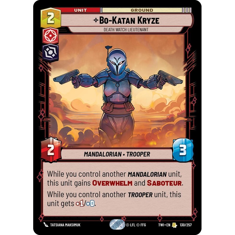 Bo-Katan Kryze – Death Watch Lieutenant (130/257) (130/257) [Twilight of the Republic]