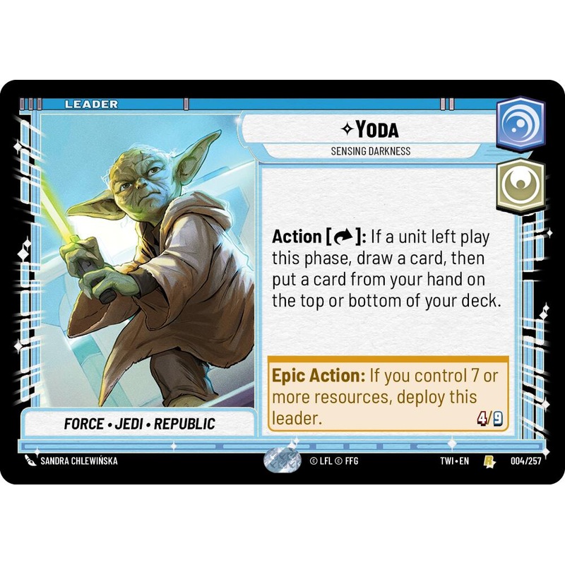 Yoda – Sensing Darkness (004/257) (004/257) [Twilight of the Republic]