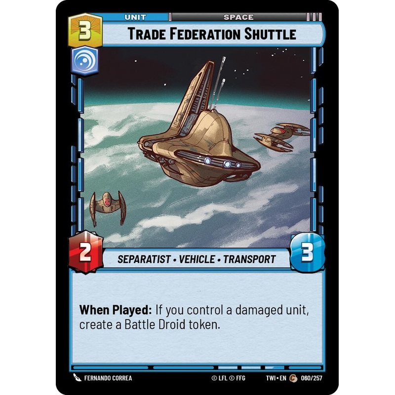 Trade Federation Shuttle (060/257) (060/257) [Twilight of the Republic]