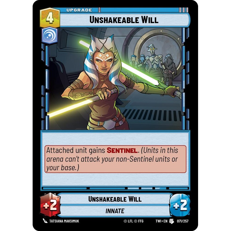 Unshakeable Will (071/257) (071/257) [Twilight of the Republic]