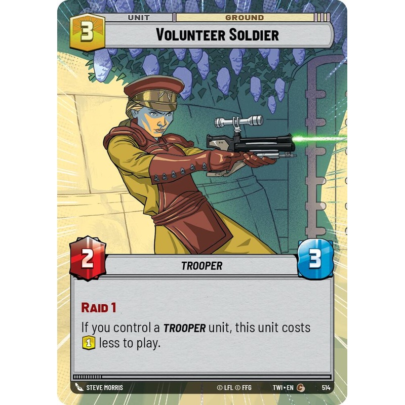 Volunteer Soldier (514) (Hyperspace) (514) [Twilight of the Republic]