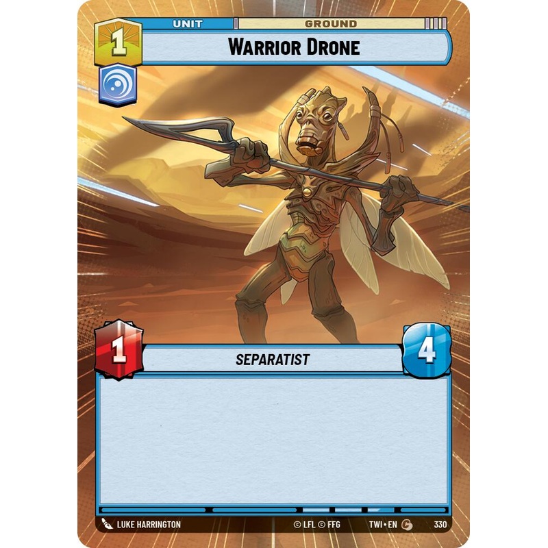 Warrior Drone (330) (Hyperspace) (330) [Twilight of the Republic]