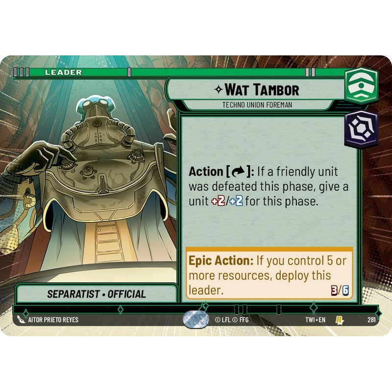 Wat Tambor – Techno Union Foreman (281) (Hyperspace) (281) [Twilight of the Republic]