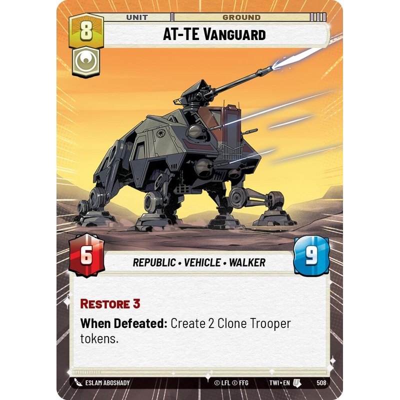 AT-TE Vanguard (508) (Hyperspace) (508) [Twilight of the Republic]