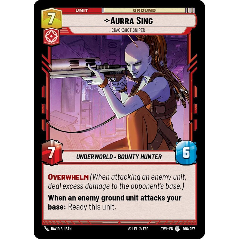 Aurra Sing – Crackshot Sniper (166/257) (166/257) [Twilight of the Republic]