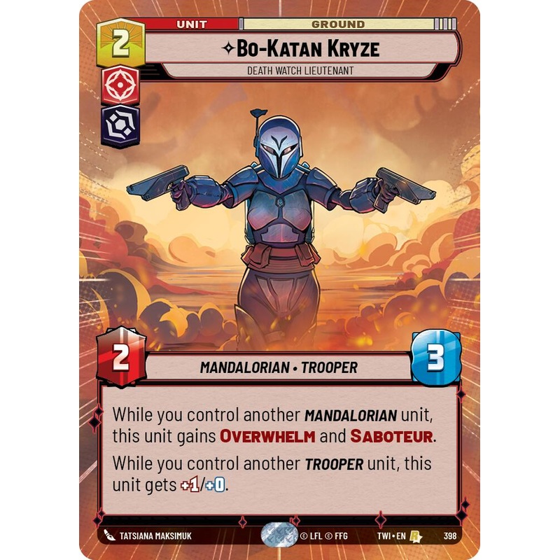 Bo-Katan Kryze – Death Watch Lieutenant (398) (Hyperspace) (398) [Twilight of the Republic]