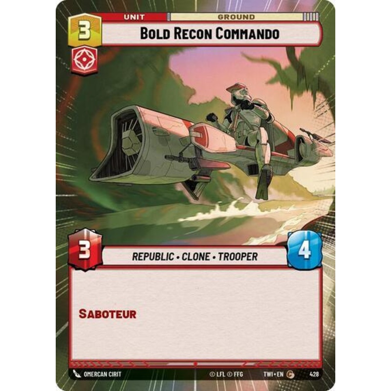Bold Recon Commando (428) (Hyperspace) (428) [Twilight of the Republic]