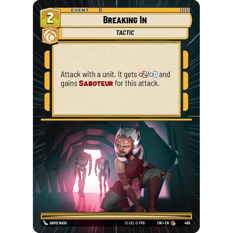 Breaking In (489) (Hyperspace) (489) [Twilight of the Republic]