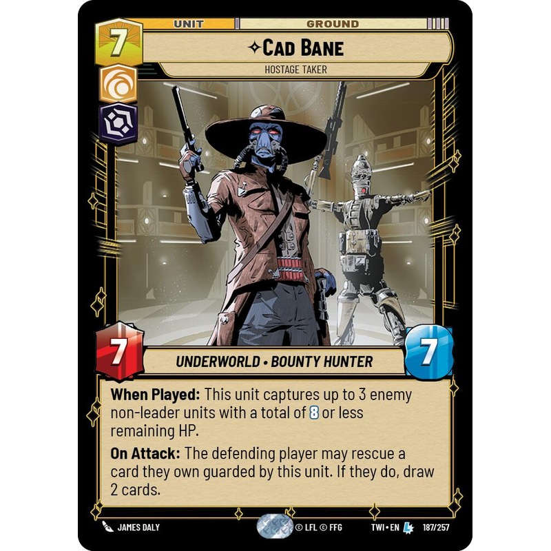 Cad Bane – Hostage Taker (187/257) (187/257) [Twilight of the Republic]