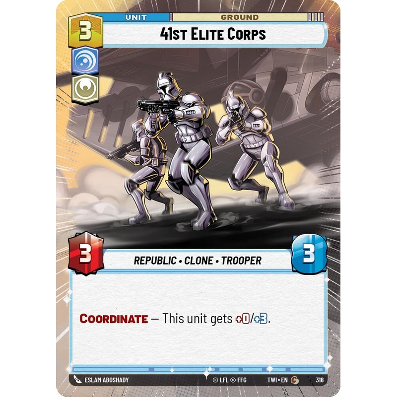 41st Elite Corps (318) (Hyperspace) (318) [Twilight of the Republic]