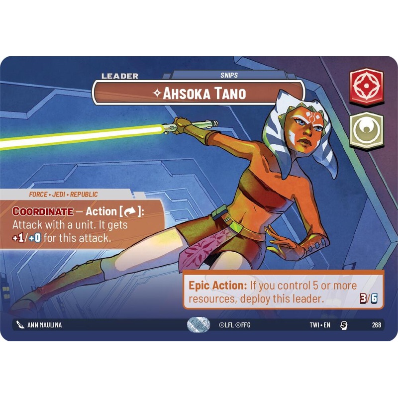 Ahsoka Tano – Snips (268) (Showcase) (268) [Twilight of the Republic]
