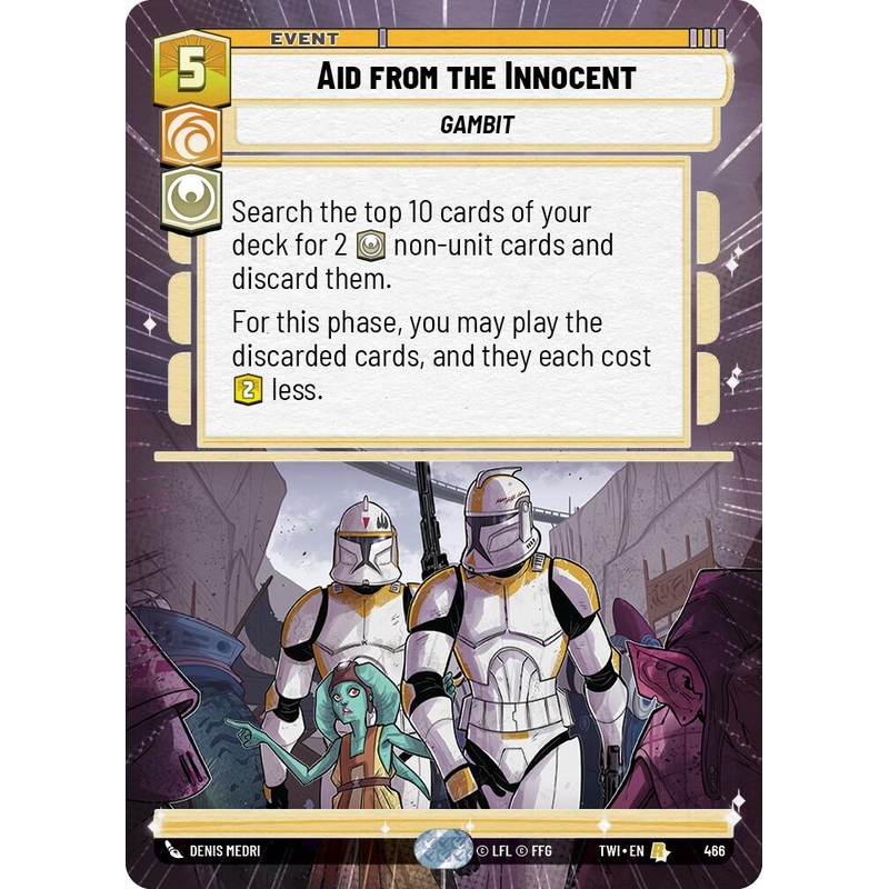 Aid from the Innocent (466) (Hyperspace) (466) [Twilight of the Republic]