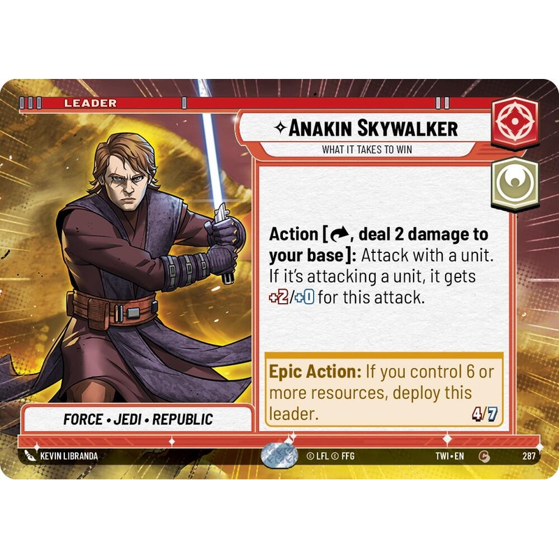 Anakin Skywalker – What it Takes to Win (287) (Hyperspace) (287) [Twilight of the Republic]