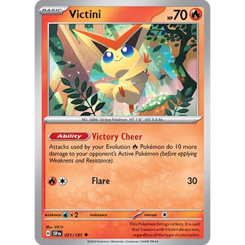 Victini (021/191) [Scarlet & Violet: Surging Sparks]