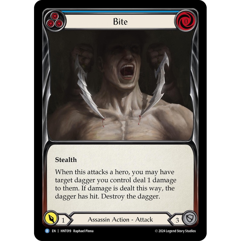 Bite (Blue) [HNT019] (The Hunted)