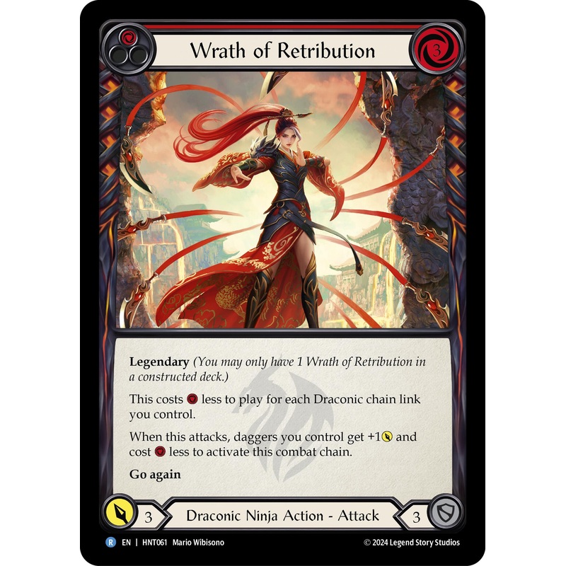 Wrath of Retribution (Red) [HNT061] (The Hunted)