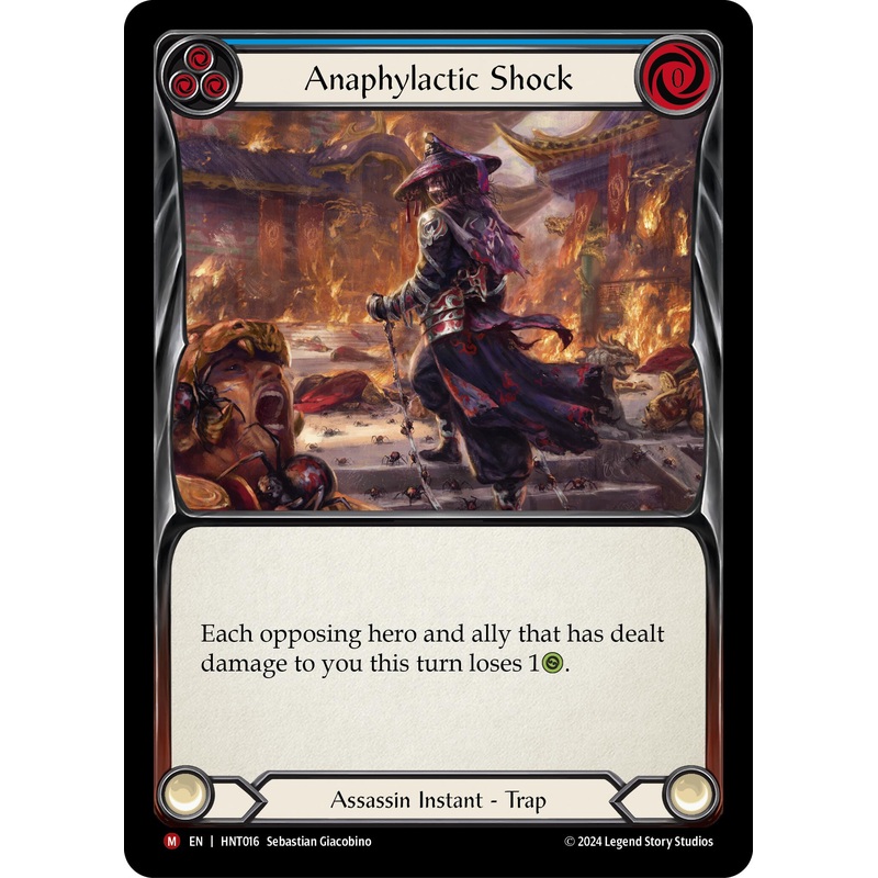 Anaphylactic Shock [HNT016] (The Hunted)  Rainbow Foil