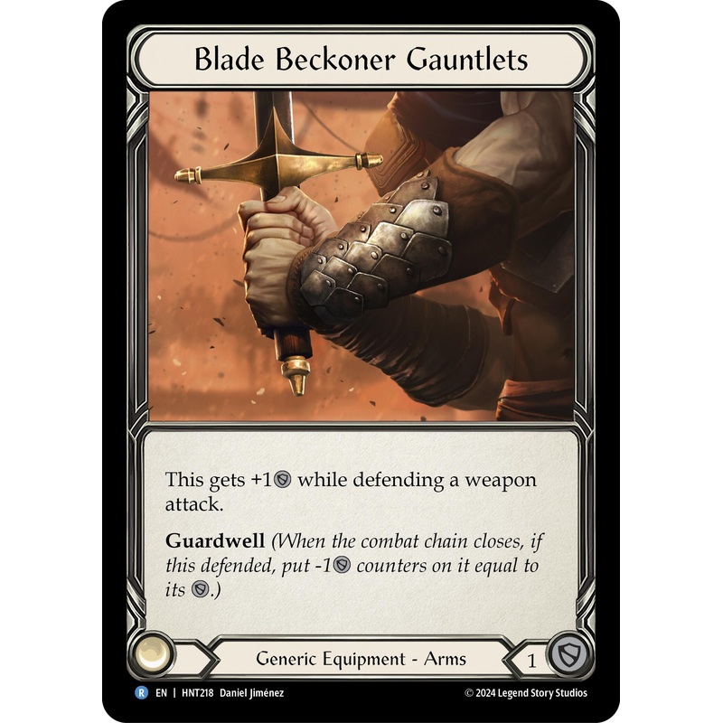Blade Beckoner Gauntlets [HNT218] (The Hunted)