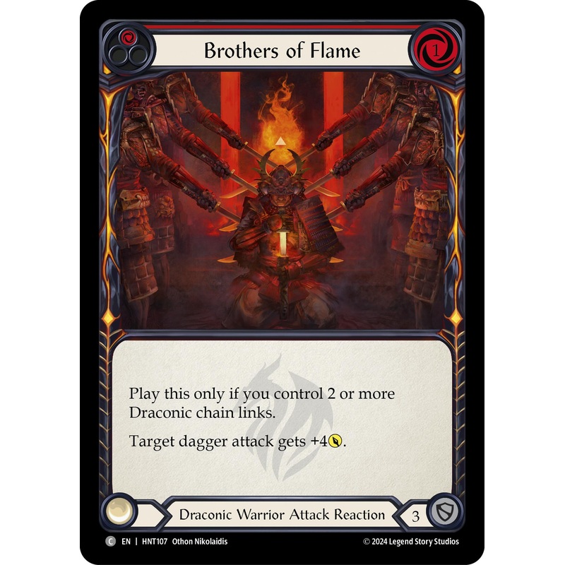 Brothers of Flame (Red) [HNT107] (The Hunted)
