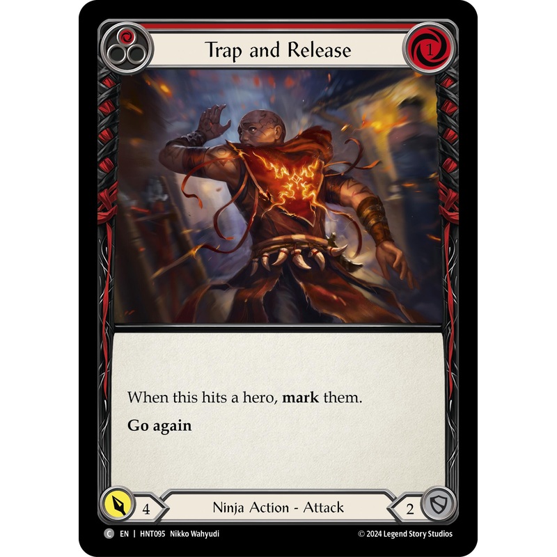 Trap and Release (Red) [HNT095] (The Hunted)