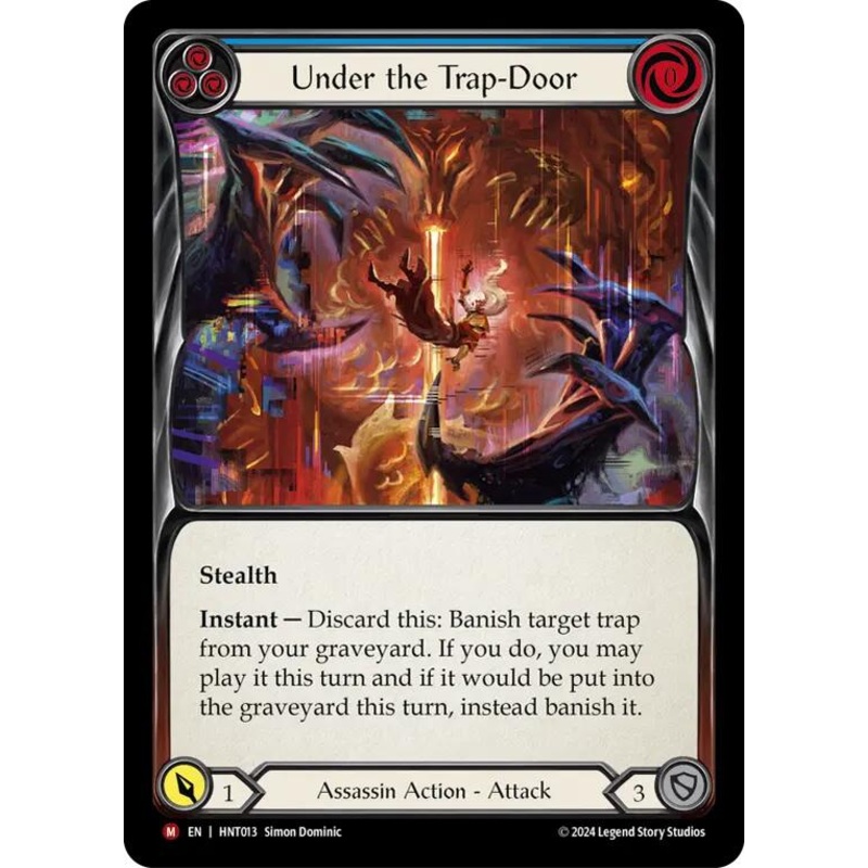 Under the Trap-Door [HNT013] (The Hunted)  Rainbow Foil