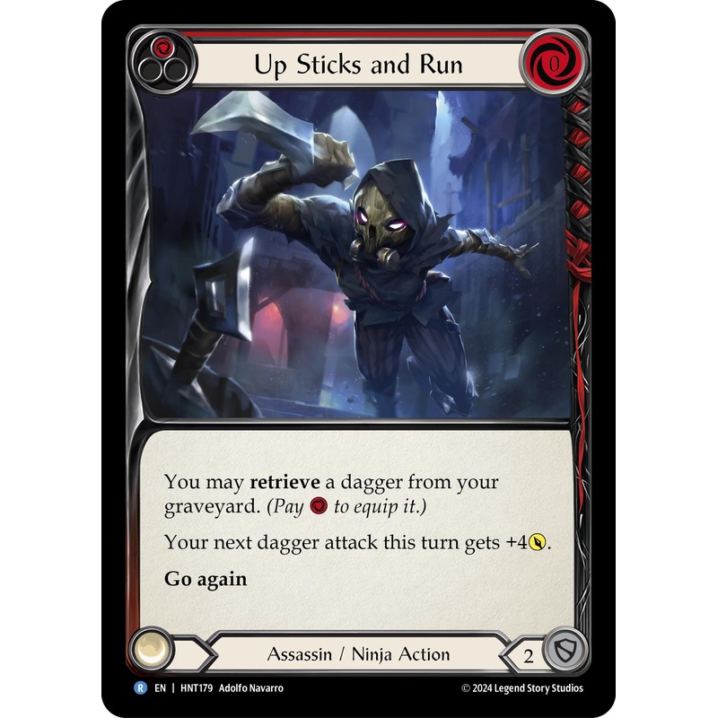 Up Sticks and Run (Red) [HNT179] (The Hunted)